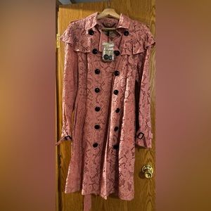 Burberry pea coat size 10